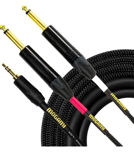 Aves3.5mmケーブル Amazon.com: Mogami GOLD 3.5-3.5-03 Stereo Audio Patch Cable