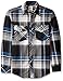 Dickies Men's Relaxed Fit Long Sleeve Brawny Plaid Shirt