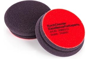 KOCHCHEMIE Koch-Chemie - Heavy Cut Pad V2 - Abrasive Sponge for Removing Strong Weathering & Deep Scratches; Low Torsion Forces & High Stability; Long-Lasting Compression Hardness; Contours Easily (76mm x 23mm)