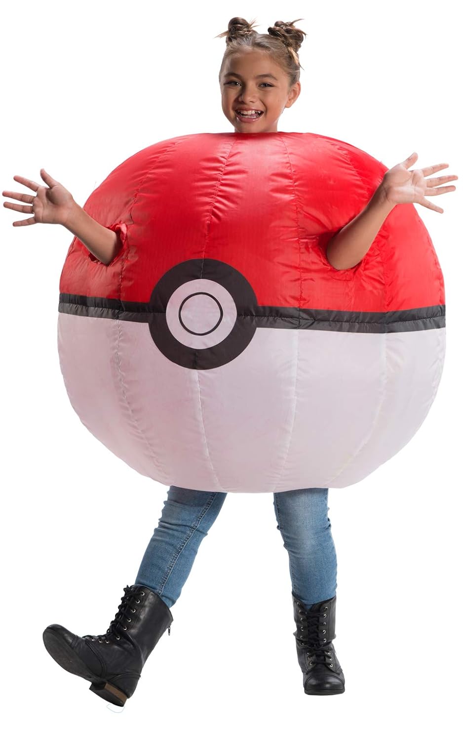 Rubie's 641088NS Official Pokémon Poke Inflatable Ball Costume, Kids', Age 810 Years Amazon.co