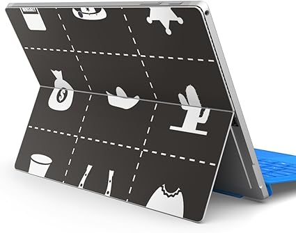 Amazon Co Jp Igsticker Surface Pro7 19 Pro6 Pro17 Pro4 専用 スキンシール サーフェス ノートブック ノートパソコン カバー ケース フィルム ステッカー アクセサリー 保護 0016 ユニーク イラスト カウボーイ アイコン パソコン 周辺機器