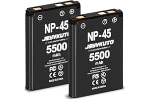 JSYVKUTO 2 Pack 5500mAh NP-45 NP-45A NP-45B NP-45S Battery, New 0 Cycle Upgraded Higher Capacity Replacement Battery for Arctis Nova Pro Wireless Multi-System Gaming Headset for Xbox, for PlayStation
