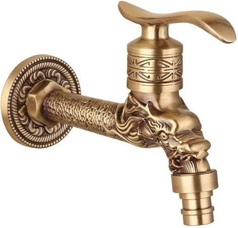 Robinet Exterieur Artistique Dragon Laiton Pour Fontaine Jardin Levier Plus Rosace Jardin Decoration D Exterieur Jardin Decoration D Exterieur