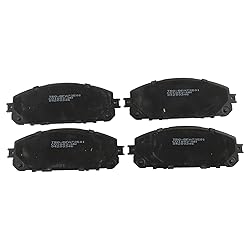 TRQ Front Brake Pads Ceramic Compatible with