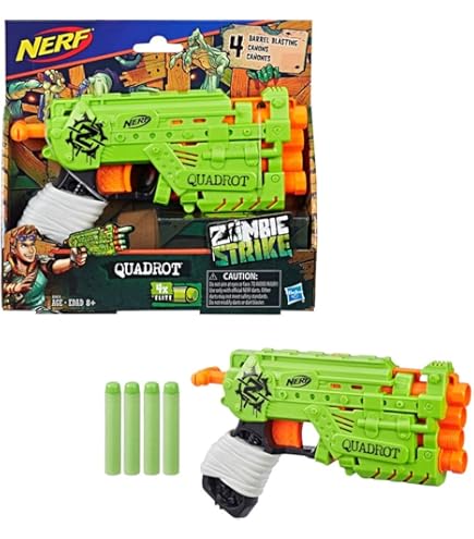 Amazon.com: Nerf Microshots Zombie Strike Doublestrike