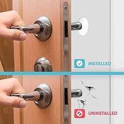 Strongest Wall Door Handle Stopper 3.15" Set 5