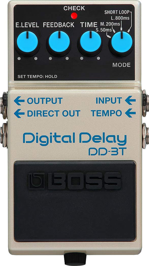 BOSS Dd-3T Digital Delay Effects Pedal, Digital Delay for Modern Players, Easy Operation for Fast Sound Creation