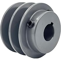 A/3L/4L Belt Sheave AK74-7/8 7.25 OD 7/8 Inch Bore - Cast Iron - View #4
