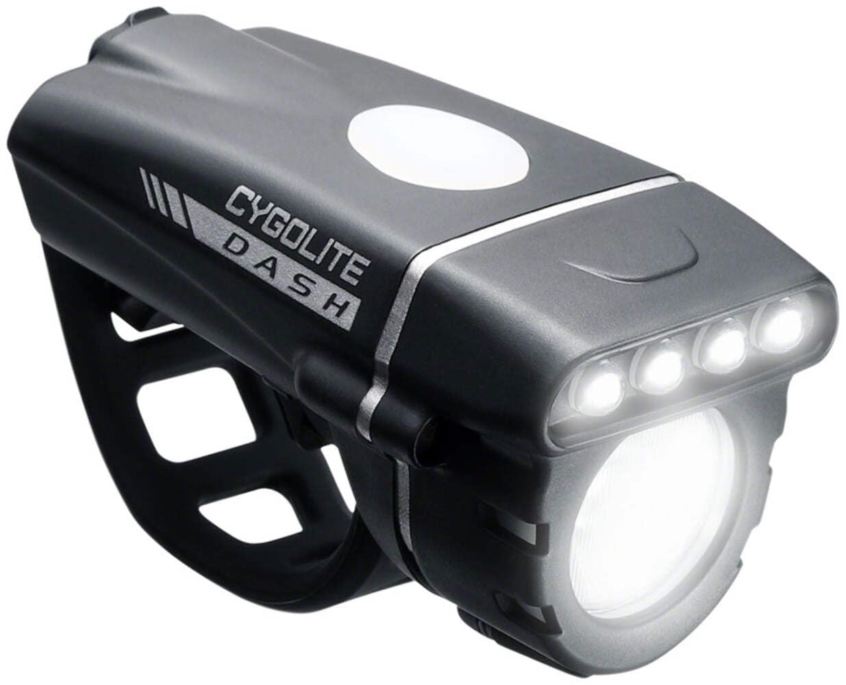 CYGOLITE Dash – 520 Lumen Bike Light – 5 Night & 3 Daytime Modes – Compact & Durable – IP64 Water Resistant – Sturdy Flexible Mount – USB Rechargeable Headlight – for Aero Road & Commuter Bicycles Image