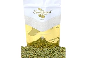 SweetGourmet Lightly Salted Dry Roasted Imported Edamame Green Soybeans, 4.5 Pounds
