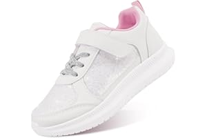 Toandon Toddler Kids Sneakers Sparkle Fashion Glitter Sequins Canvas Shoes