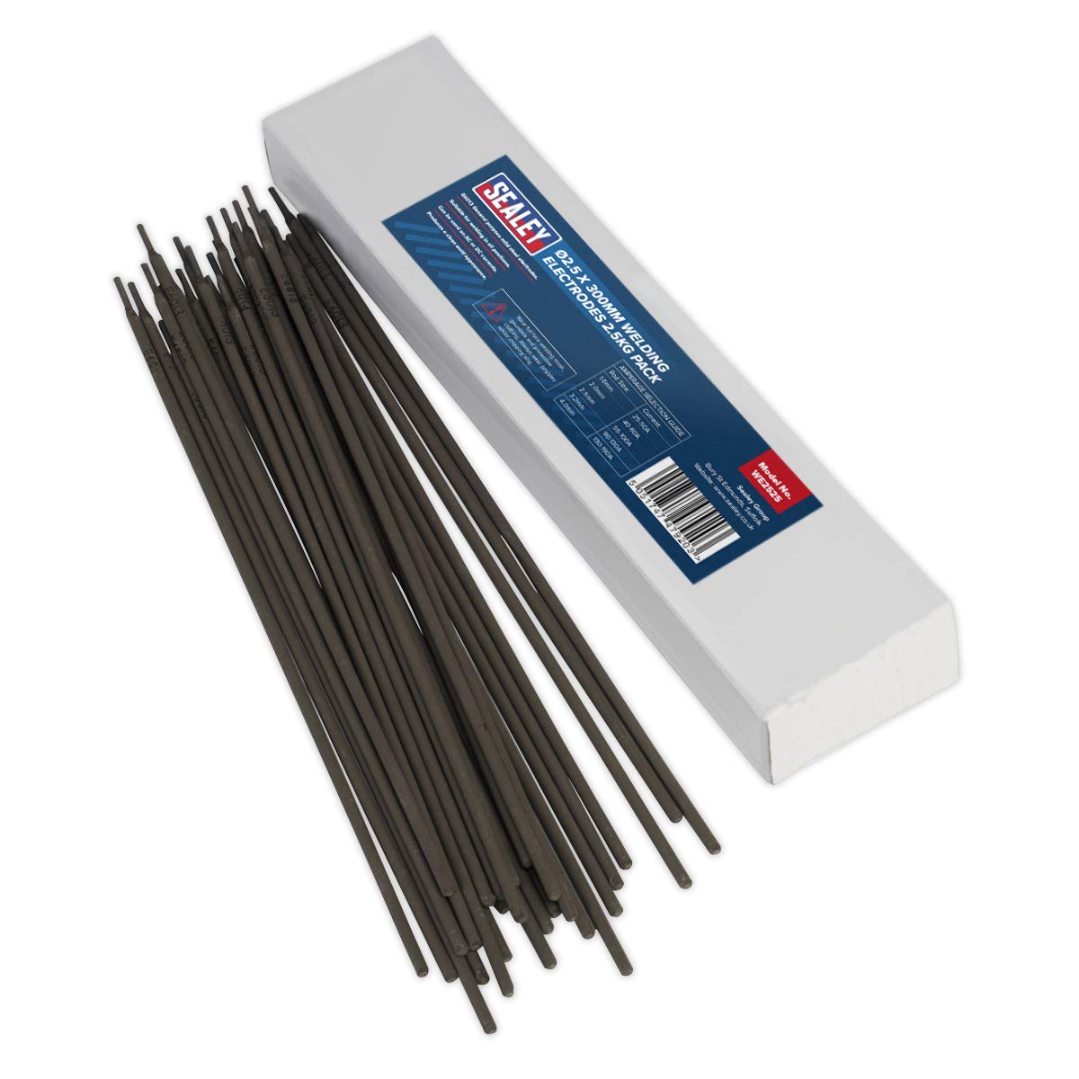 Sealey We2525 Welding Electrodes 2.5 X 300Mm 2.5Kg Pack