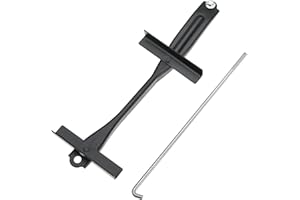 GOPAYIA Battery Hold Down Clamp for Toyota Camry 2007-2011 Replaces 7440406040 with J Hook Battery Hold Down Bolts