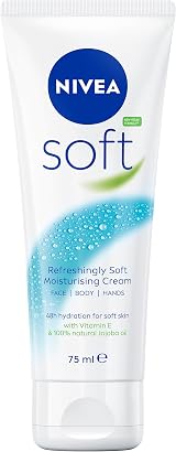 NIVEA Soft Moisturising Cream 75ml with Vitamin E & Jojoba Oil