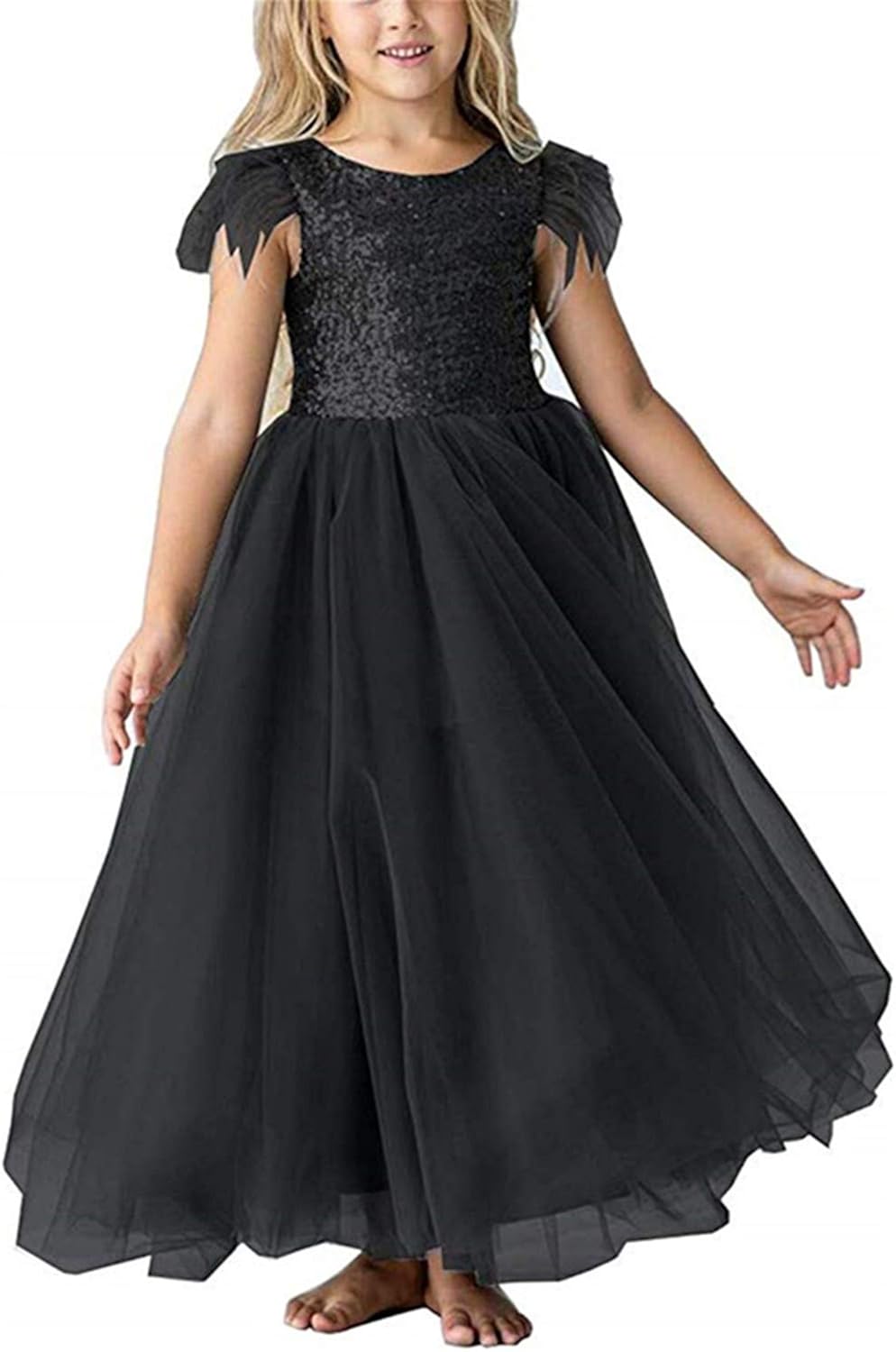 little girl floor length pageant dresses