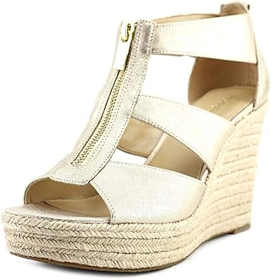 michael kors damita wedge pale gold