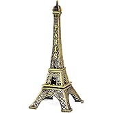 DS. DISTINCTIVE STYLE Eiffel Tower Model Eiffel Tower Metallic Statue Eiffel Tower Figurine for Souvenirs, Bronze (6inch)