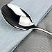 AOOSY Serving Spoons, 6 Pieces X-Large 9.8 Inches Stainless Steel Serving Spoon Catering Spoons Solid Serving Utensils Big Ladle Tablespoons for Buffet Banquet Flatware Kitchen Basics Serving