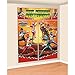 Amscan Power Rangers Dino Charge Birthday Party Scene Setters Wall Decorating Kit, Multi Red 59