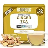 HANDPICK, Ginger Tea, Eco-Conscious Tea Bags - 100