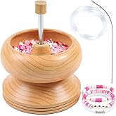 SHOP LC DELIVERING JOY Seed Bead Spinner for Jewelry Making Kit - Clay Bead Spinner with Big Eye Beading Needle & 3 Meter Wir