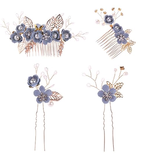 Damen Haarschmuck Haardekoration Haarnadel Haargesteck Haarkamm Haarkämme Braut Hochzeit Schmuck Accessoires Perlen Haarkamm 