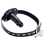 YiFeng Lockable Dildo Penis Mouth Gag with Lock