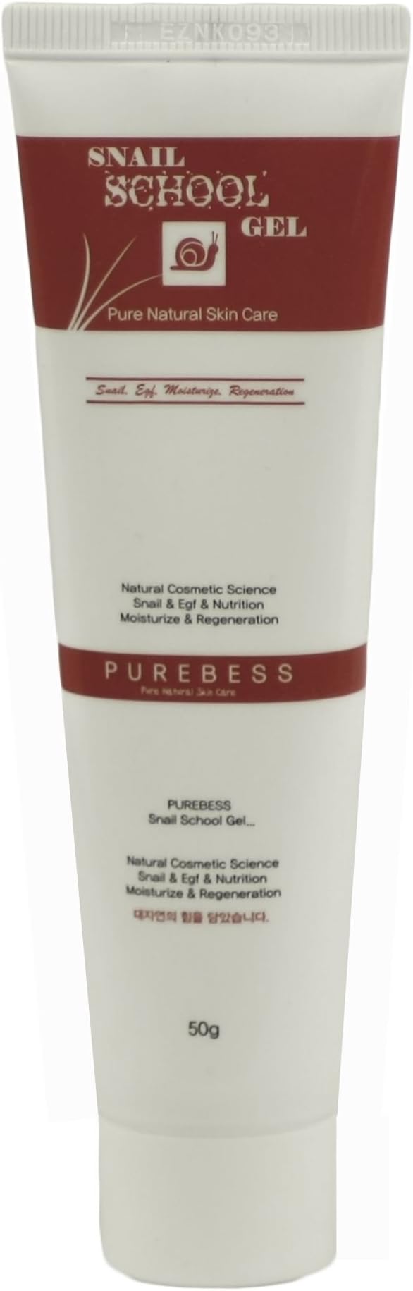 Purebess Natural Snail Gel Cream 50gram Tube Pack Anti-aging Face & Skin Care/ Extract 90%