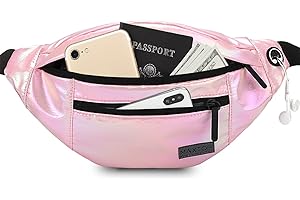 MAXTOP Large Crossbody Fanny Packs for Women Men Fashionable Waist Pack Belt Bag,Passport Bag for Yoga Gym Jogging Workout Fitness Exercise Dog Walking,Gift for Runner
