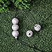 200 Pieces 12 mm Volleyball Beads Sports Pony Beads for Jewelry Making, 4 mm Inner Hole