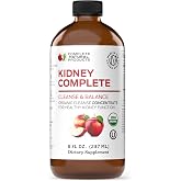 CNP | Kidney Complete Liquid 8oz - ACV Lemon, Chanca Piedra Cleanse Aid | Organic Kidney Support Liquid With Apple Cider Vinegar, Lemon &amp; Chanca Piedra For Daily Cleanse &amp; Detox Routines