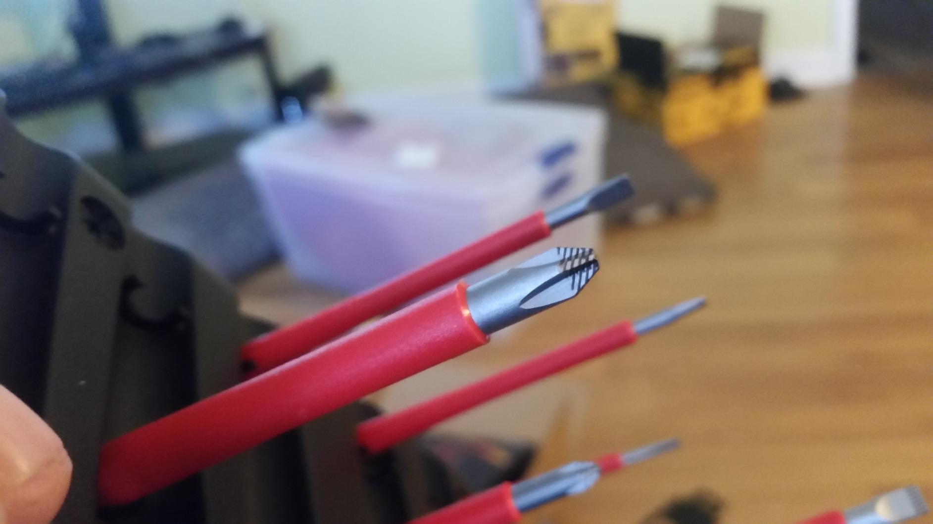 Wera - 5006145001 Kraftform Plus 160i/6 Insulated Professional Screwdriver Set, 6-Piece photo review