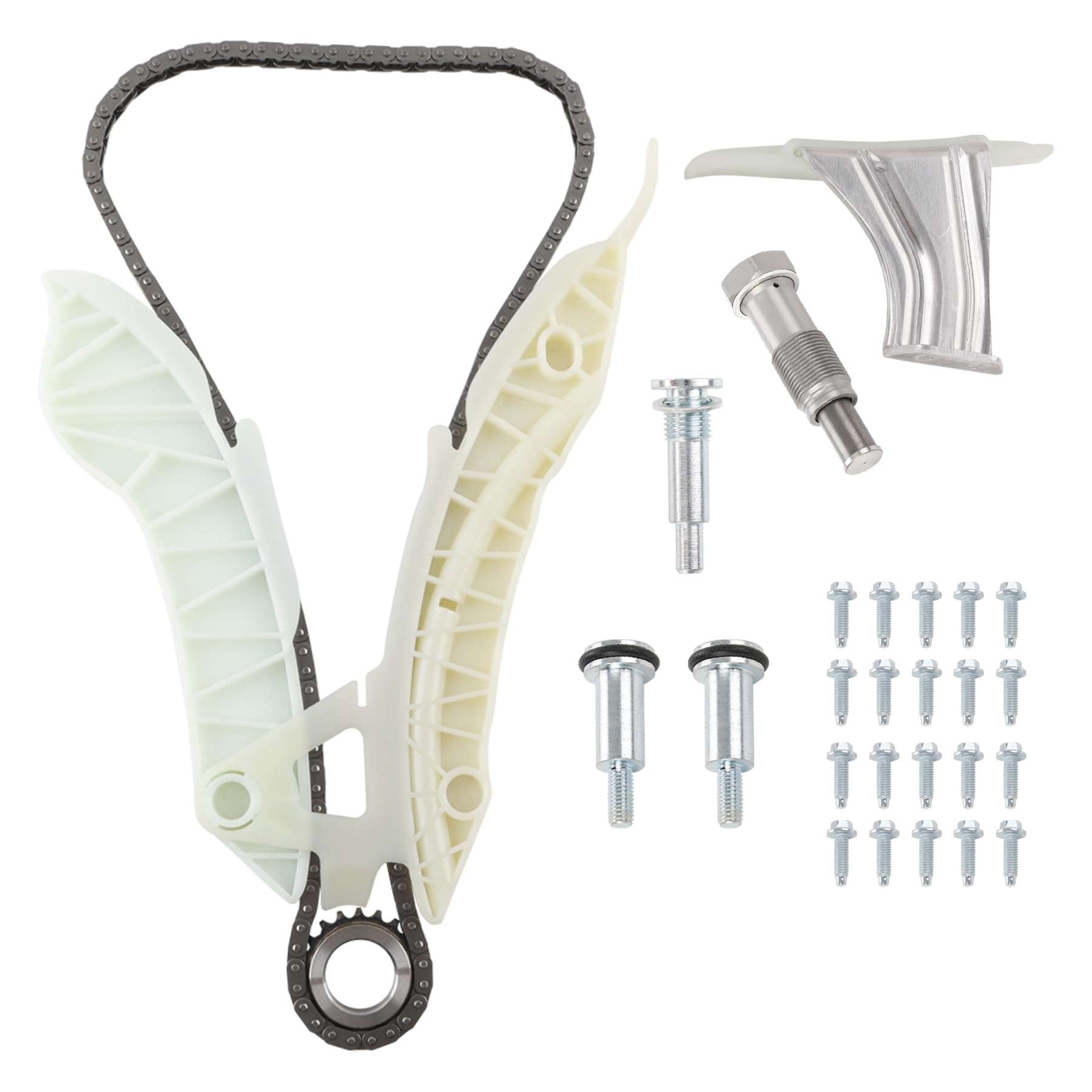 Photo 1 of 1.6L Engine Timing Chain Kit With Sprocket, Compatible with 2007-2015 Mini Cooper R56 R57, 11-16 Countryman R60, 2013-2016 Paceman R61, 1.6L DOHC 4Cyl Engine, Replace# C774 9-5887