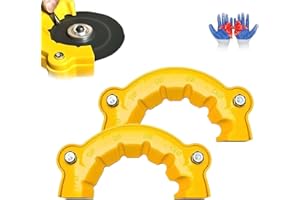 DAXOTU 2025 New Angle Grinder Drill Bit Sharpener for All Bits, Multipurpose Drill Grinder Grinding Tool for Bench Grinder Attachment Sharpening Jig, Portable Afilador De Brocas Coated High Speed(2PCS)