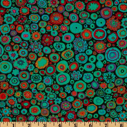 Free Spirit EP-496 Kaffe Fassett Paperweight Fabric By The Yard, Jewel