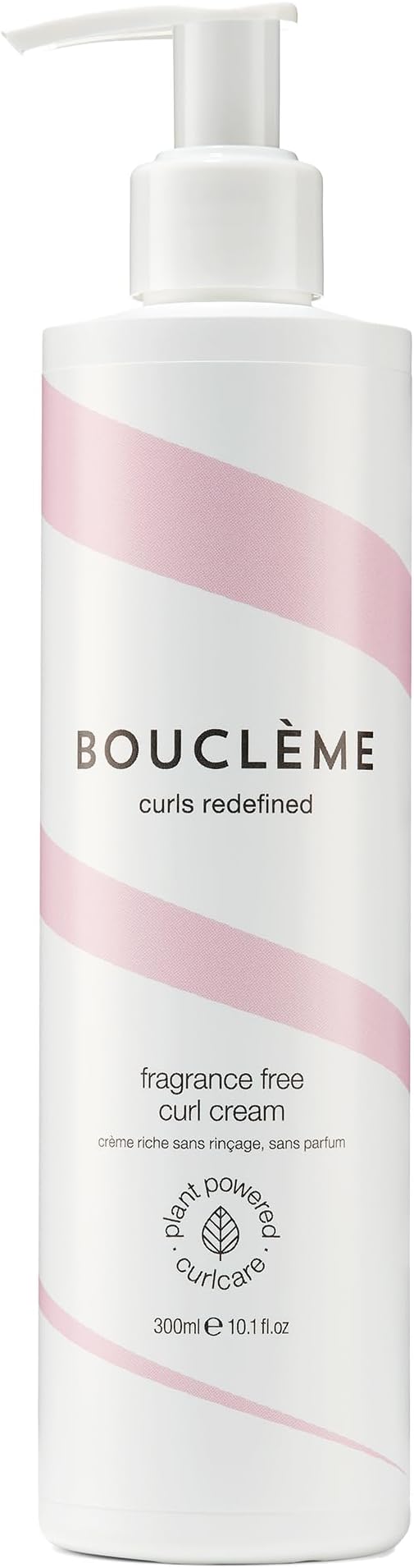 Bouclème Fragrance Free Curl Cream 300ml Defining Frizz Free Cruelty Free