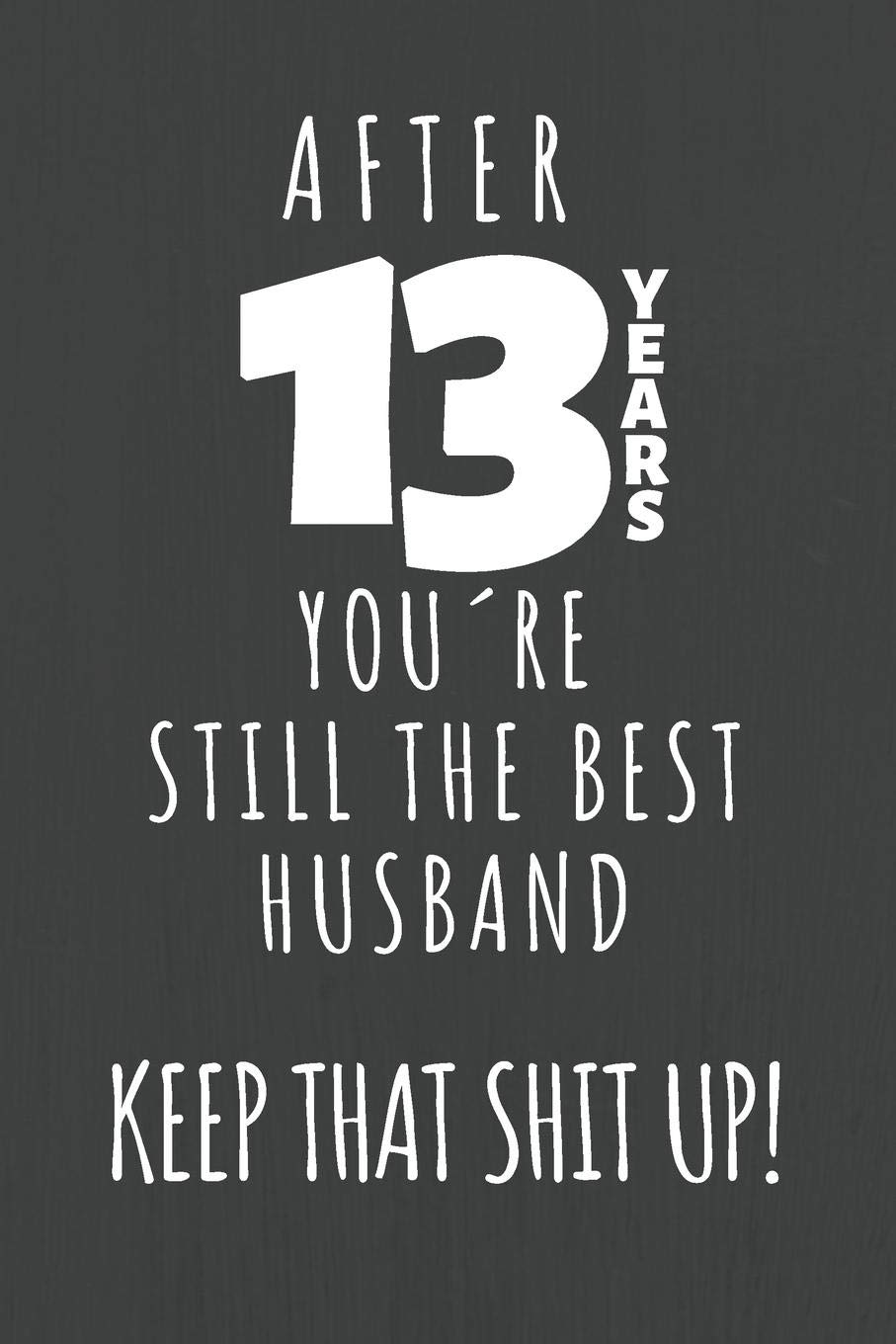 13th anniversary gift for husband