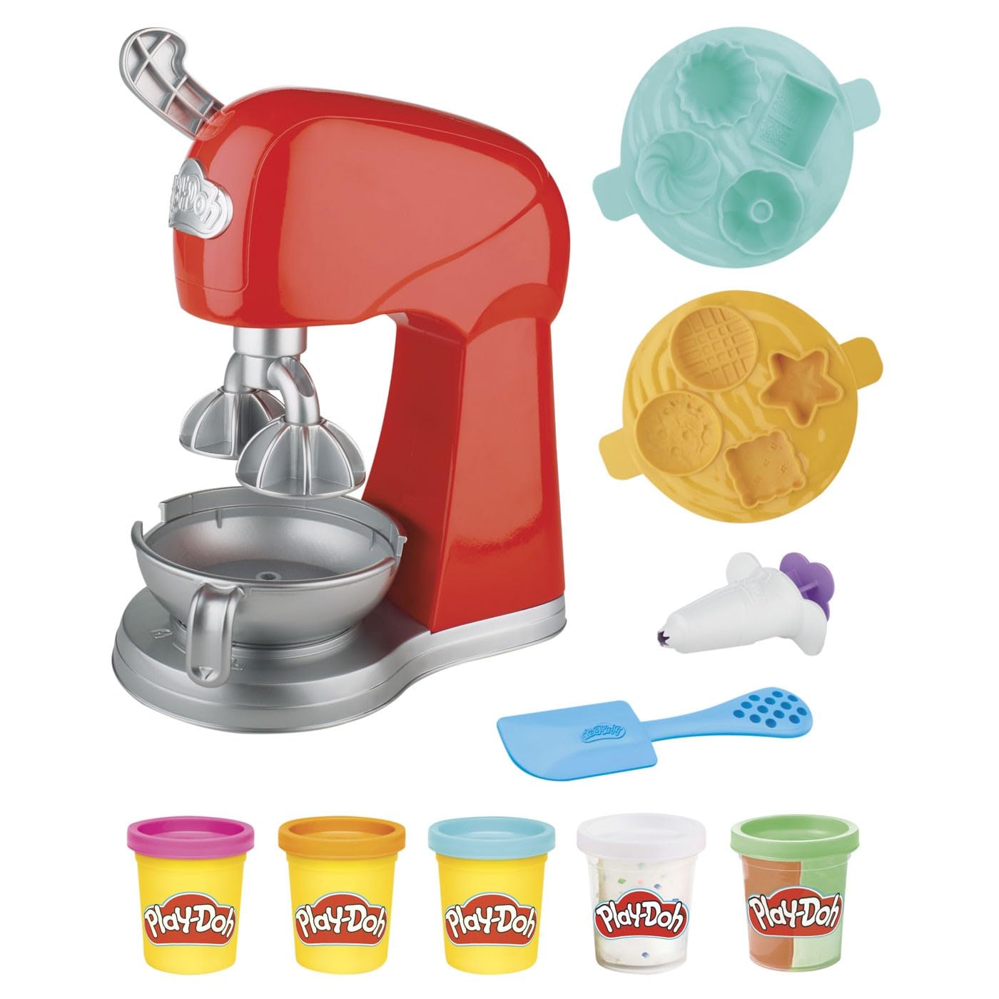 Play-Doh Kitchen Creations Magical Mixer Playset, Toy Mixer with Play Kitchen Accessories, Arts and Crafts for Kids 3 Years and Up