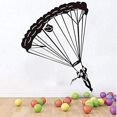 Amazon Hnzyf 壁用のビニールパラシュート装飾パターン付きパラシュートウォールステッカー59x72cm ウォールデコ Amazon Hnzyf 壁用のビニールパラシュート装飾パターン付きパラシュートウォールステッカー59x72cm ウォールデコ