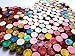 QHZHANG 200pcs Wine Red Sealing Wax Beads for Documents Sealing (A)