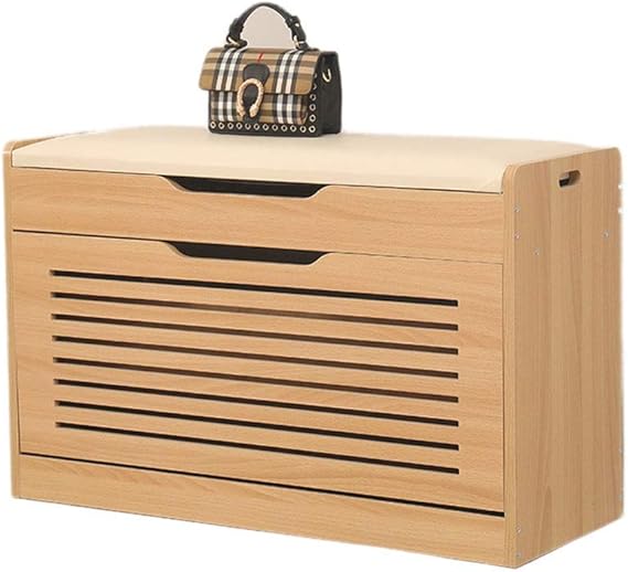 Amazon.de: THBEIBEI Schuhbank Flur Aufbewahrungsbank 2-Tier-Separator