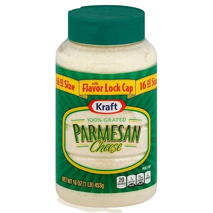 Kraft Cheese parmesan grated 16oz (021000010868)