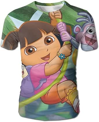 T-shirt Dora The Explorer Sublimation Full Print Super MOE Comfortable ...