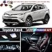 12pcs LED Premium Xenon White Light Interior Package Deal for Toyota Rav4 2013-2017