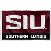 Southern Illinois Salukies SIU Logo Flag