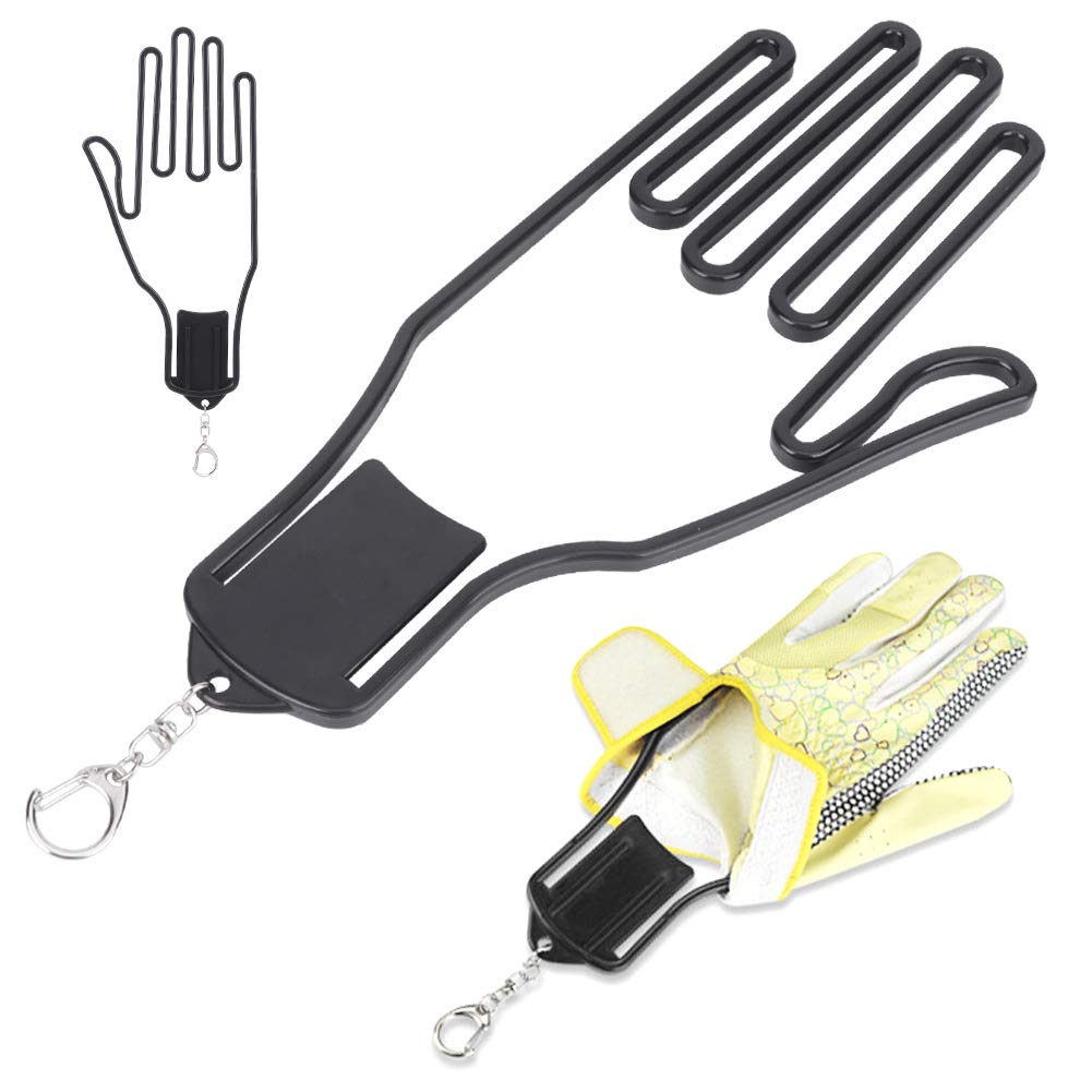 2Pcs Gloves Stretcher, Plastic Keeper Support Rack Holder Dryer Hanger Frame Rack Stretcher Hanger, for Sports Gloves