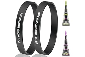 ATUOE Vacuum Belt Replacement for Bissell PowerForce PowerBrush Pet and TurboClean PowerBrush Lightweight Pet Vacuum Cleaner, fits Model: 2910, 2910W, 2987, 29878, 29879, 2806, 28062, 28068 Carpet Cleaner