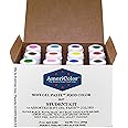 Food Coloring AmeriColor Student - Kit 12 .75 Ounce Bottles Soft Gel Paste Colors