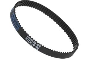 Kozelo HTD5M-425 Close Loop Pulley Timing Belt - [425mm Length x 15mm Width] High Torque Drive Rubber Belt for 3D Printer CNC