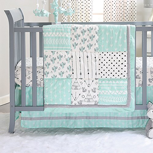 mint green baby bedding sets